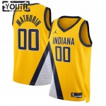 Maillot NBA Indiana Pacers Bennedict Mathurin 00 Jordan 2022-23 Statement Edition Navy Swingman - Enfant
